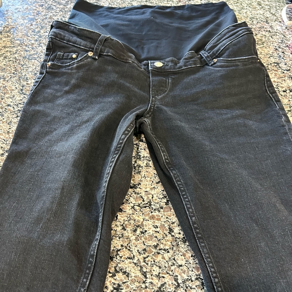 Mama Maternite Maternity Black Jeans New without Tags